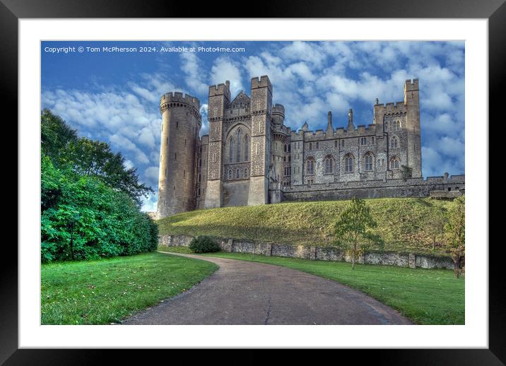 Arundel Castle Framed Mounted Print by Tom McPherson