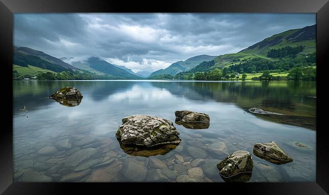 Ullswater Lake District Framed Print by Steve Smith