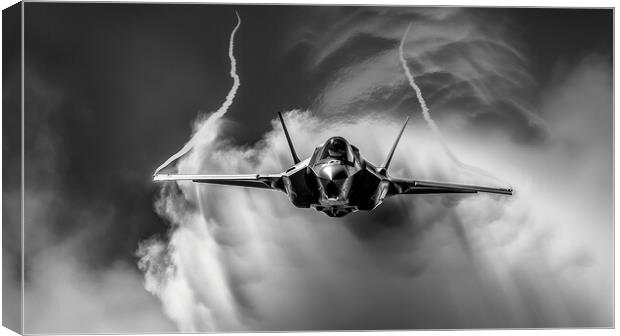 Lockheed Martin F35B Lightning II Canvas Print by Airborne Images