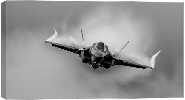 Lockheed Martin F35B Lightning II Canvas Print by Airborne Images