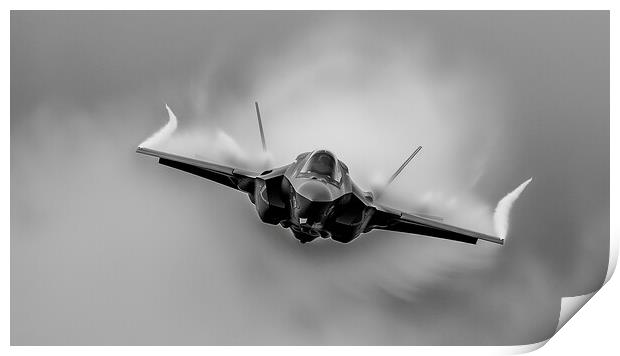 Lockheed Martin F35B Lightning II Print by Airborne Images