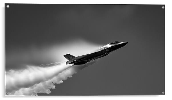 Lockheed Martin F35B Lightning II Acrylic by Airborne Images