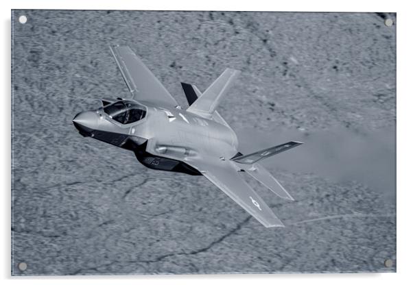 F35A Lightning II Acrylic by J Biggadike