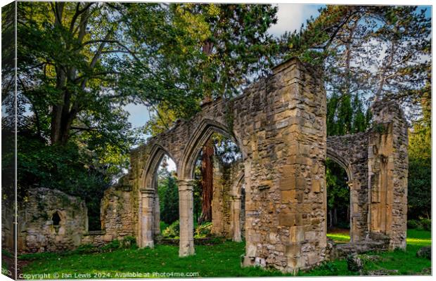 Trendells Folly at Abingdon-on-Thames Canvas Print by Ian Lewis