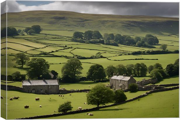 Yorkshire Dales Canvas Print by Picture Wizard