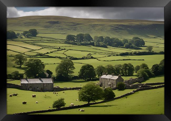 Yorkshire Dales Framed Print by Picture Wizard