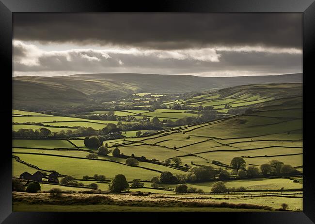 Yorkshire Dales Framed Print by Picture Wizard