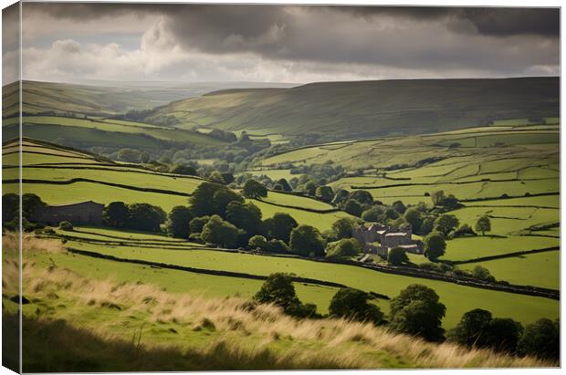 Yorkshire Dales Canvas Print by Picture Wizard