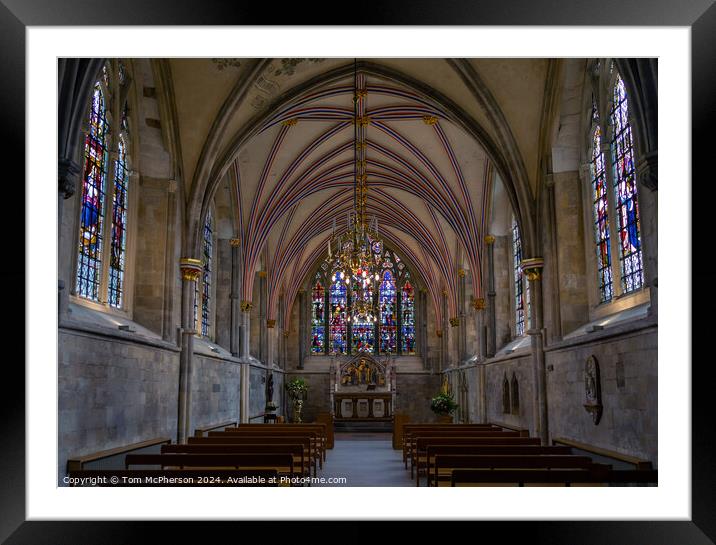 Chichester Cathedral Framed Mounted Print by Tom McPherson