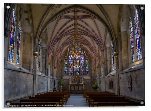 Chichester Cathedral Acrylic by Tom McPherson