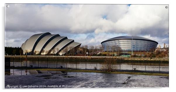Glasgow SEC and Hydro Acrylic by Lee Osborne