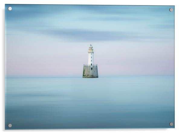Rattray Head Lighthouse  Acrylic by Anthony McGeever