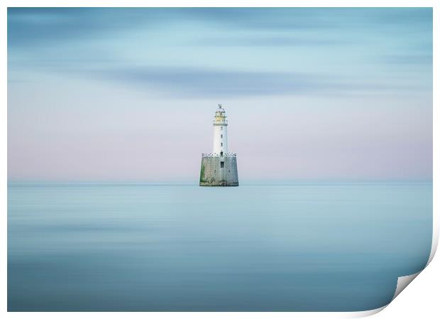 Rattray Head Lighthouse  Print by Anthony McGeever