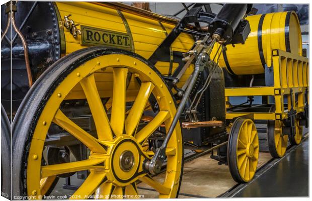 Stephenson's Rocket Canvas Print by kevin cook
