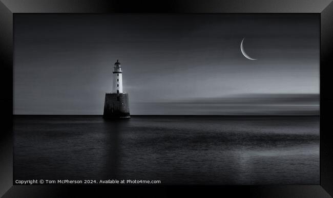 Rattray Head Lighthouse Framed Print by Tom McPherson