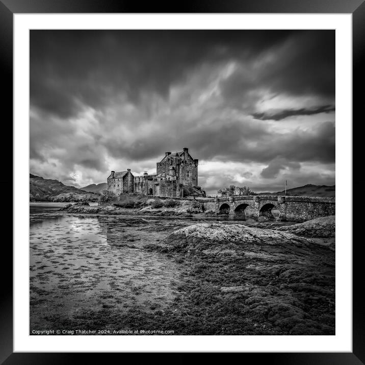 Eilean Donan Castle Framed Mounted Print by Craig Thatcher