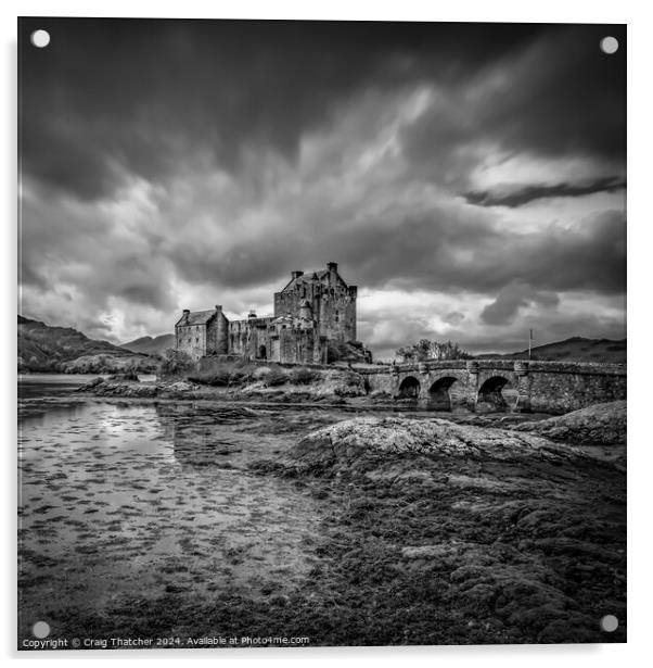 Eilean Donan Castle Acrylic by Craig Thatcher