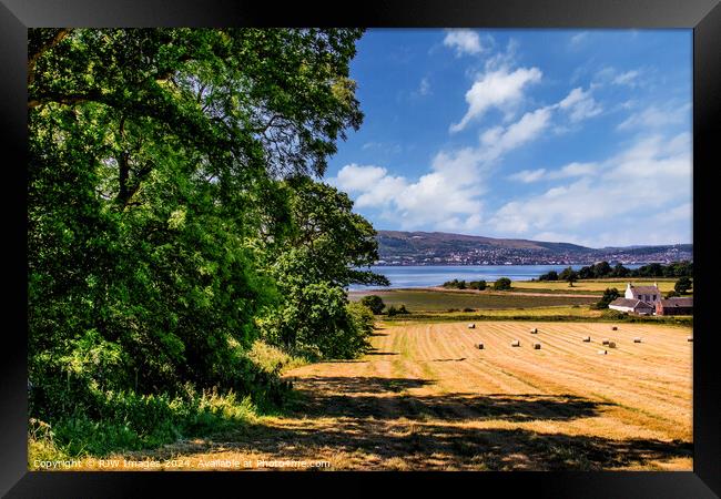 Scottish Landscape from Ardardan Estate Framed Print by RJW Images