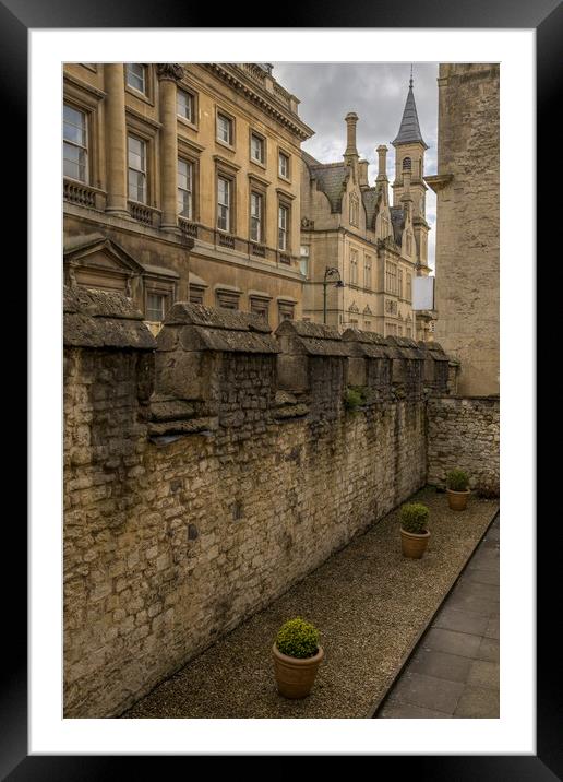 Bath Architecture Framed Mounted Print by Richard Downs
