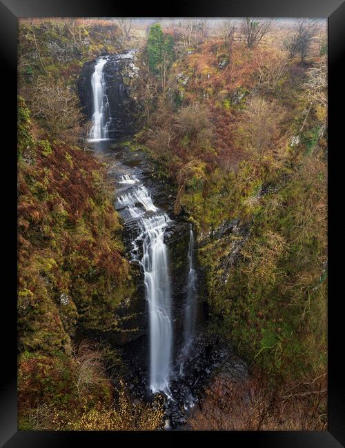 Glenashdale Falls. Framed Print by Tommy Dickson