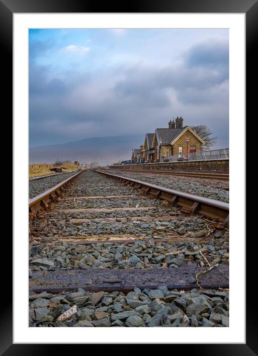Ribblehead Station Framed Mounted Print by Steve Smith