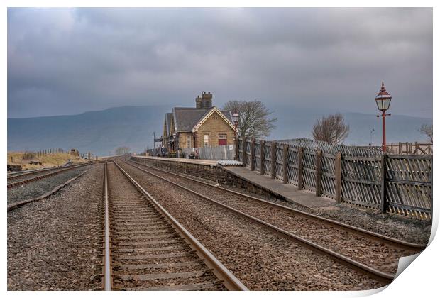 Ribblehead Station Print by Steve Smith