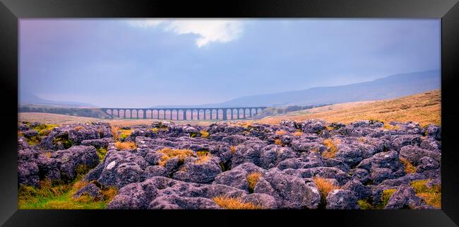 Ribblehead Viaduct Yorkshire Dales Framed Print by Tim Hill