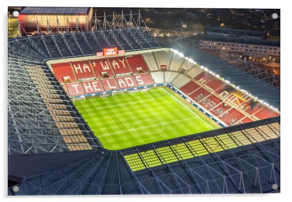 Stadium of Light Sunderland Acrylic by Apollo Aerial Photography