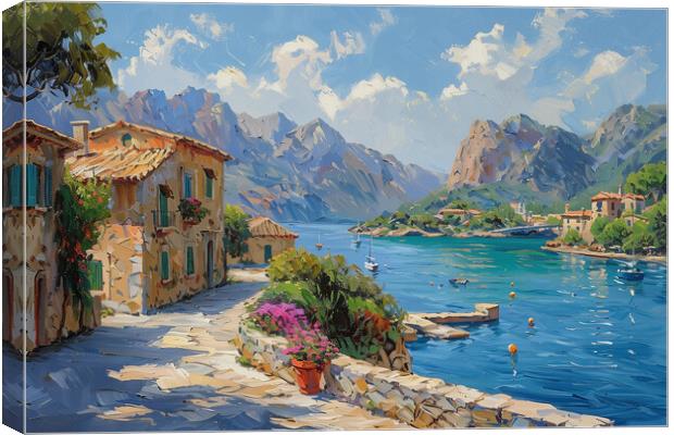 Pollenca Canvas Print by T2 