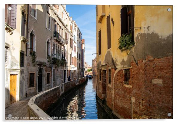 Venice, Italy Acrylic by Colin Green