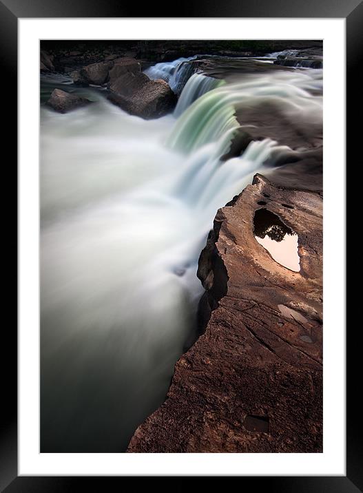 Silk and Stone Framed Mounted Print by Bryan Olesen