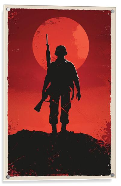 Full Metal Jacket Poster Acrylic by Steve Smith