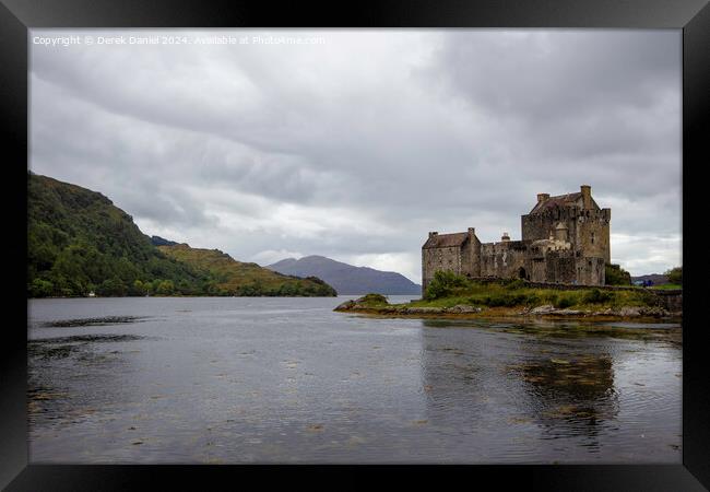 Eilean Donan Castle, Dornie, Scotland Framed Print by Derek Daniel