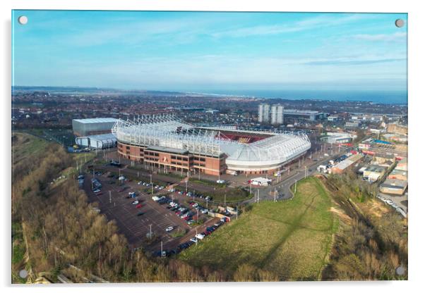 Stadium of Light Acrylic by Apollo Aerial Photography
