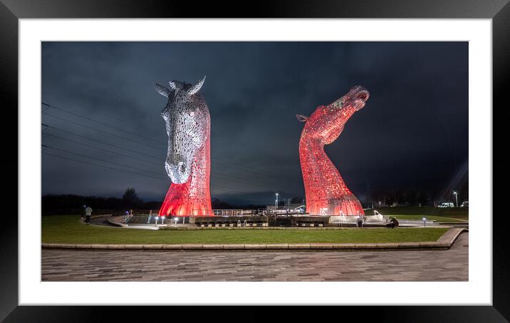 Kelpies Framed Mounted Print by Jack Biggadike