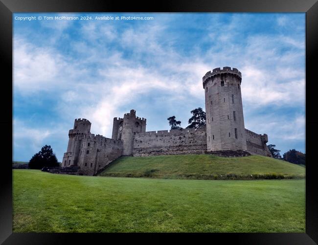 Warwick Castle  Framed Print by Tom McPherson