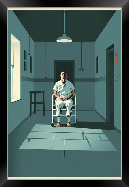 One Flew Over The Cuckoos Nest Poster Framed Print by Steve Smith