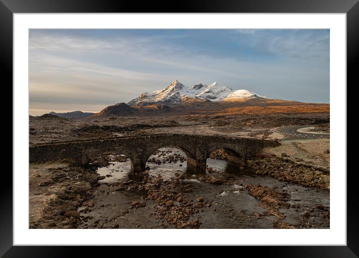 Sligachan Bridge Framed Mounted Print by Kevin Winter