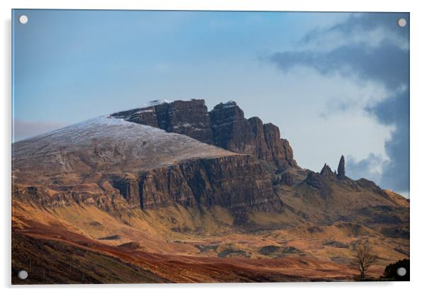 Old Man of Storr Acrylic by Kevin Winter