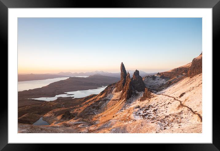 Old man of Storr Framed Mounted Print by Kevin Winter