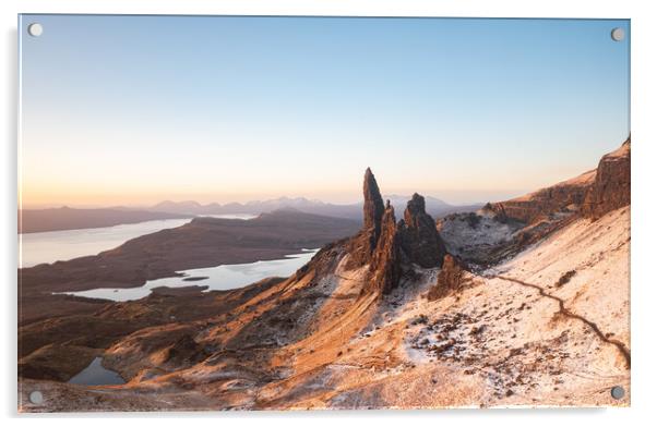 Old man of Storr Acrylic by Kevin Winter