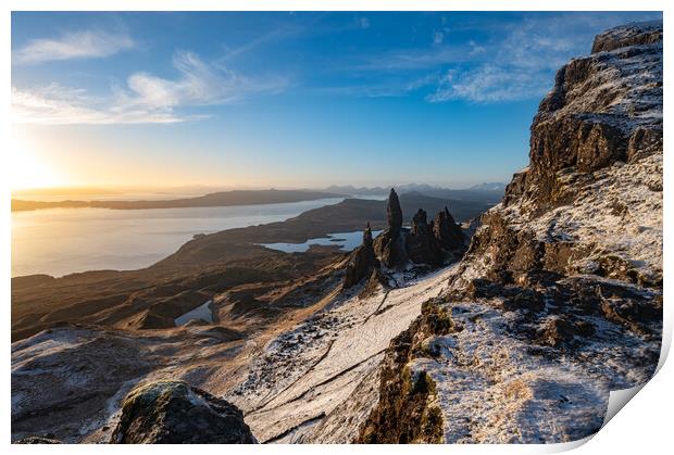 Old man of Storr Print by Kevin Winter