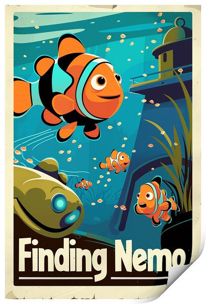 Finding Nemo Poster Print by Steve Smith