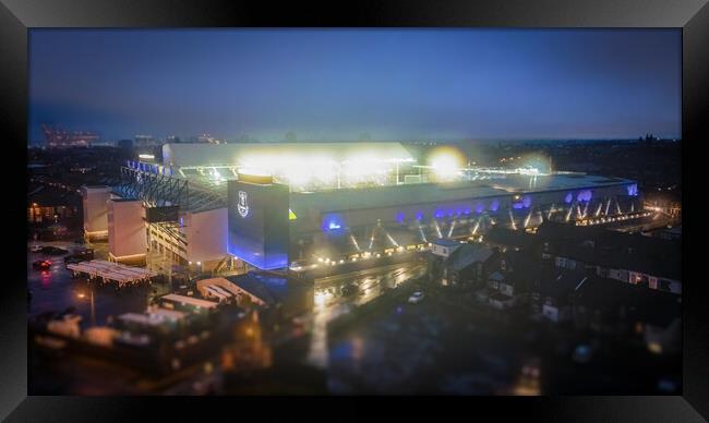 Goodison Park Framed Print by Apollo Aerial Photography