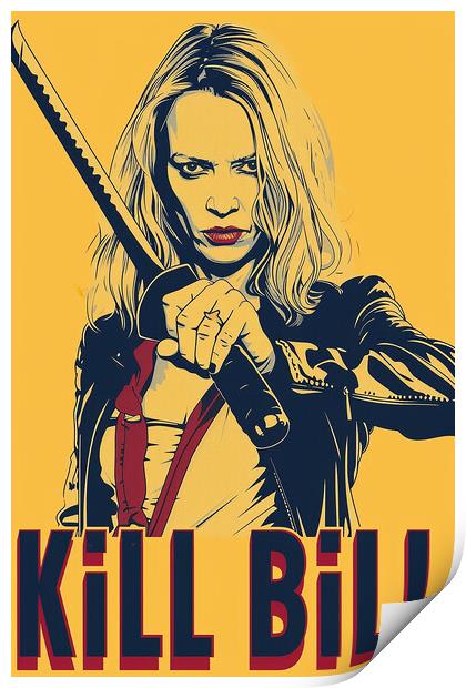 Kill Bill Poster Print by Steve Smith