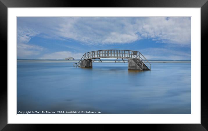 Bridge to Nowhere  Framed Mounted Print by Tom McPherson