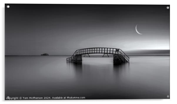 Bridge to Nowhere Acrylic by Tom McPherson