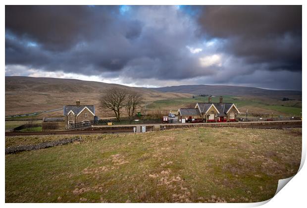 Ribblehead Station Print by Apollo Aerial Photography