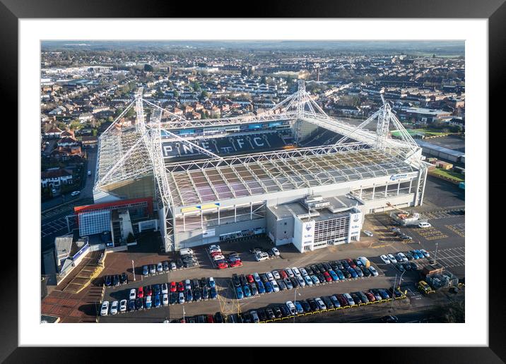 Deepdale Framed Mounted Print by Apollo Aerial Photography