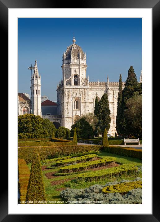 Jeronimos Monastery, Lisbon Framed Mounted Print by Dudley Wood